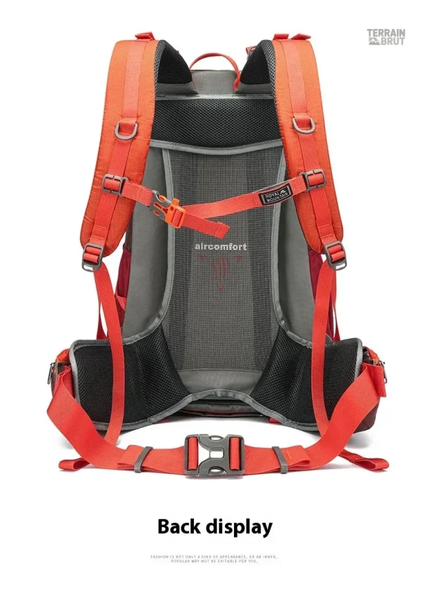 Sac rouge idéal pour les sessions de fitness en plein air