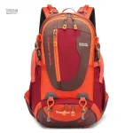 Sac de survie rouge, idéal pour le camping et les randonnées