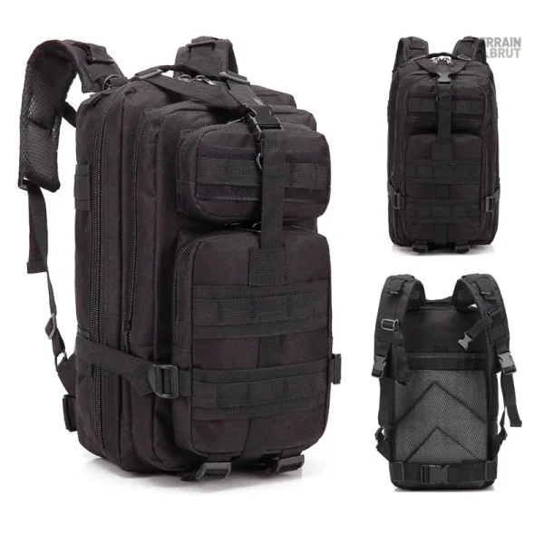 Sac tactique solide 25 L pour survie outdoor