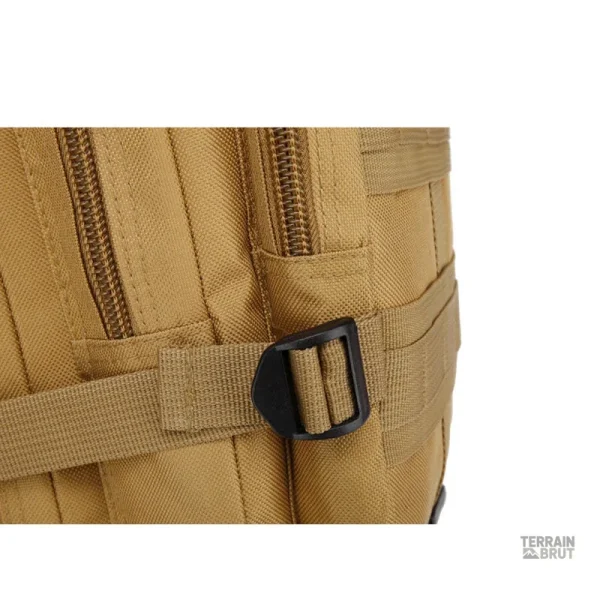 Sac de survie compact 25 L, optimise l'espace