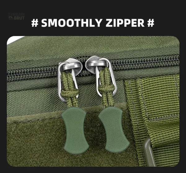 Sac vert robuste pour besoins de survie