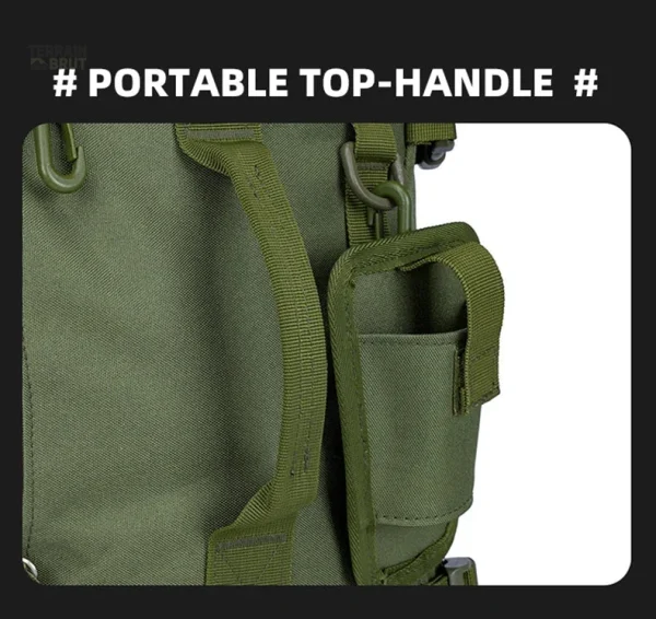 Sac à dos camouflé vert pour loisirs