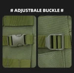 Sac vert avec poches extérieures pratiques