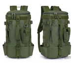 Sac à dos vert, parfait pour les escapades en nature