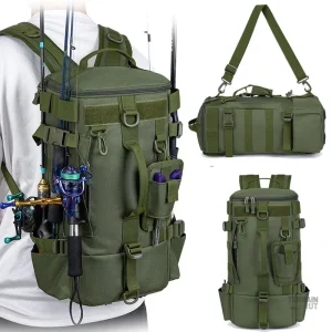Sac de survie camouflé pour excursions en nature