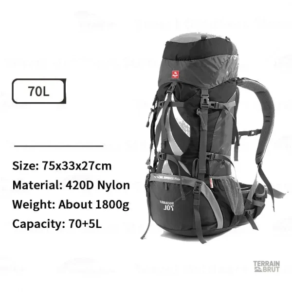 Sac trekking complet pour les aventuriers en pleine nature