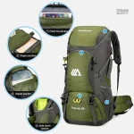 Sac pratique en noir pour les excursions en nature