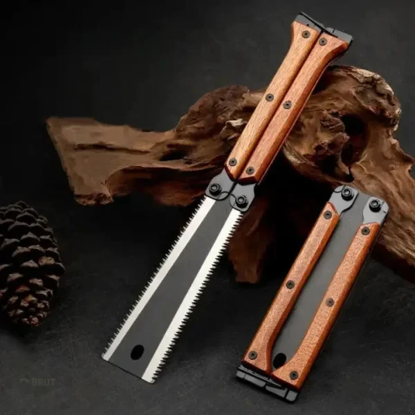 Efficacité du double tranchant pour travaux de coupe rapides