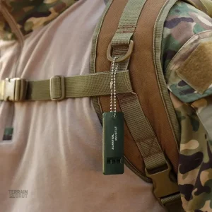 Sifflet de survie portable à 3 fréquences pour extérieur