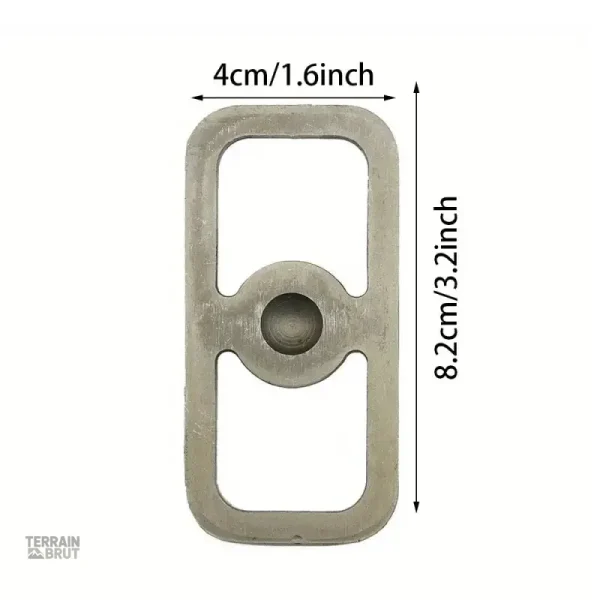 Outil d'allumage en acier, parfait pour les feux de camp