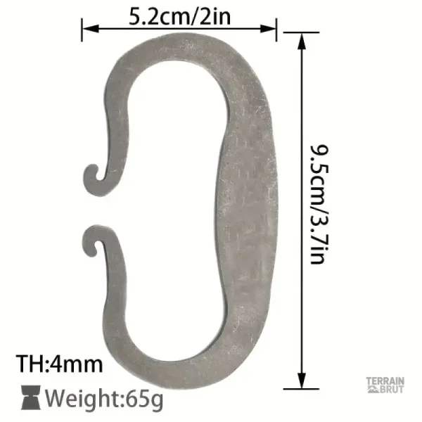 Allume feu compact en acier, léger et efficace