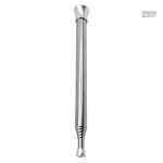 Soufflet de poche en acier pour allumer le feu rapidement