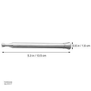 Outil léger en acier pour faciliter l'allumage du feu