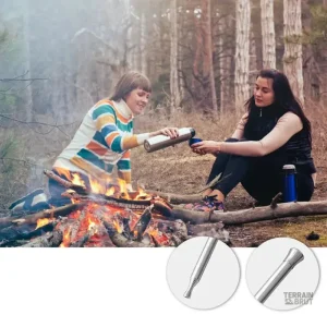 Soufflet compact pour un feu efficace lors de vos sorties