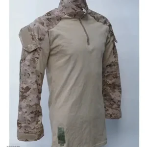 T-shirt longue manche camouflage pour activités en extérieur