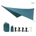 Tarp anti pluie, un incontournable pour les aventuriers