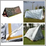 Tente de survie thermique, protection contre le froid