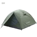 Abri de survie pour trois personnes en extérieur