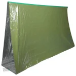 Tente de survie imperméable avec protection thermique