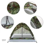 Tente de survie en milieu sauvage, facile à transporter