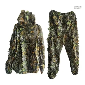 Tenue camouflage militaire 3D pour activités outdoor