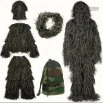 Tenue Ghillie camouflage pour un camouflage optimal en nature