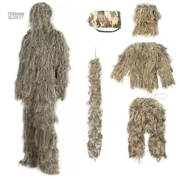 Costume Ghillie pour chasse ou activités de plein air
