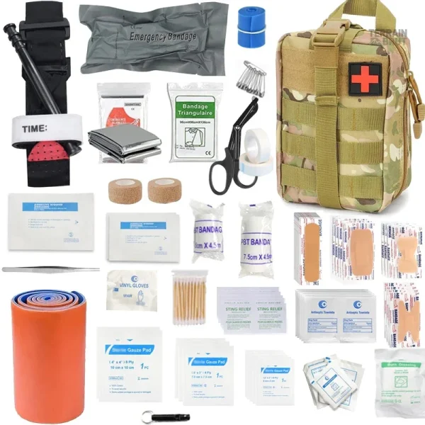 Trousse compacte de premiers secours pour situations d'urgence