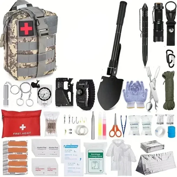 Trousse de premiers soins Molle, idéale pour les aventures en plein air