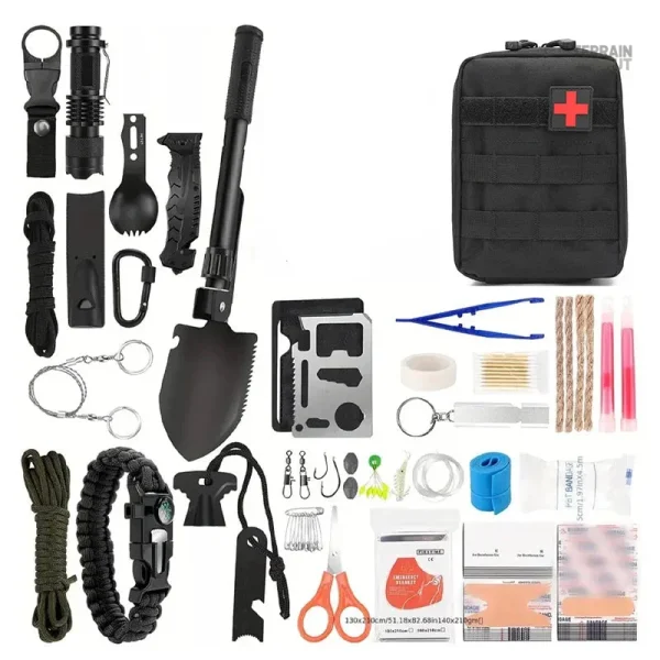 Trousse de secours multifonctionnelle pour kit de survie