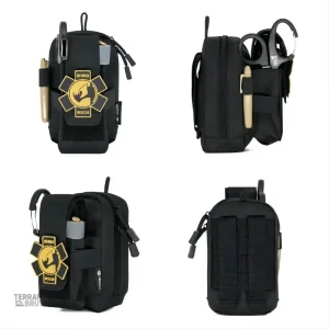 Équipement de survie compact et essentiel pour accidents