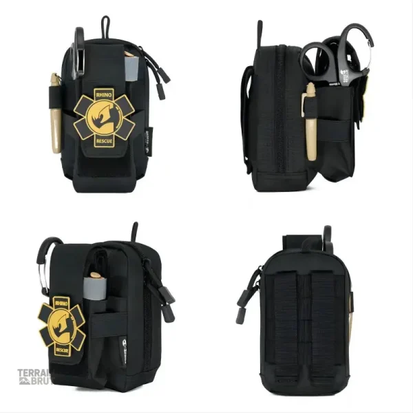 Équipement de survie compact et essentiel pour accidents