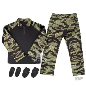 Uniforme camouflage tactique pour terrains variés