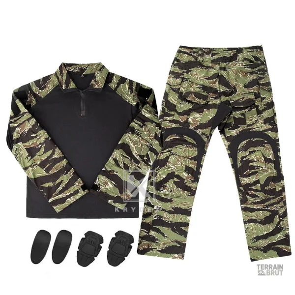 Uniforme camouflage tactique pour terrains variés