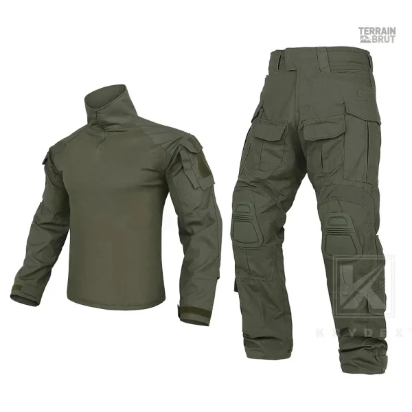Vêtement camouflage anti-abrasion pour l'extérieur