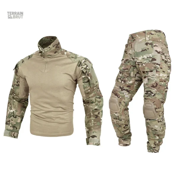 Tenue camouflage pour un camouflage optimal en terrain