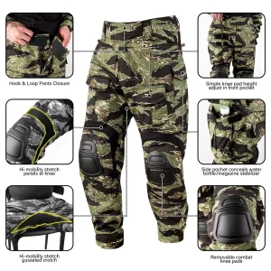 Tenue camouflage légère, idéale pour la chasse