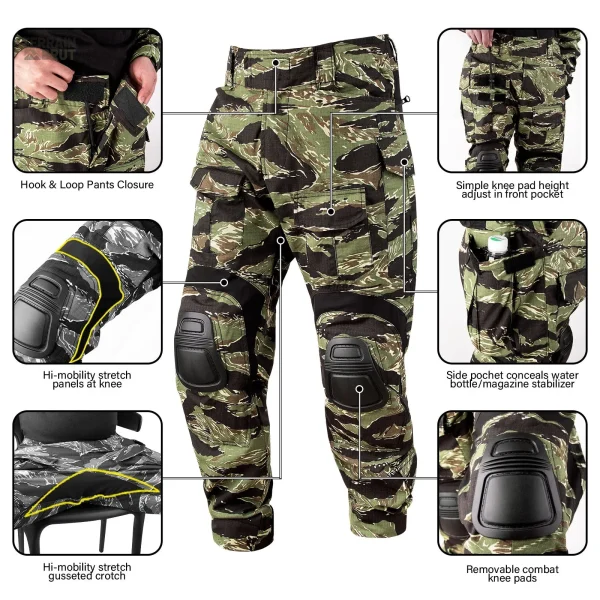 Tenue camouflage légère, idéale pour la chasse