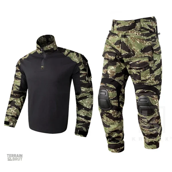Uniforme de camouflage pour amateurs de survie en nature