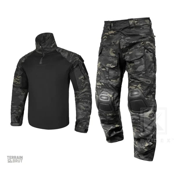 Tenue camouflage conçue pour les conditions difficiles