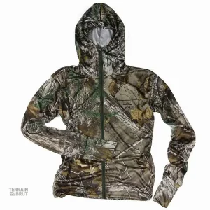 Veste camouflage avec capuche pour randonnées