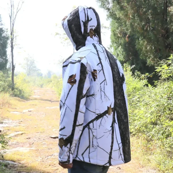 Veste chaude et imperméable pour conditions hivernales