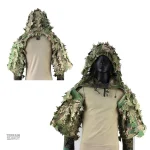 Veste camouflage tactique avec capuche