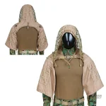 Veste style militaire avec capuche