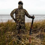 Veste résistante avec motif camouflage pour survie