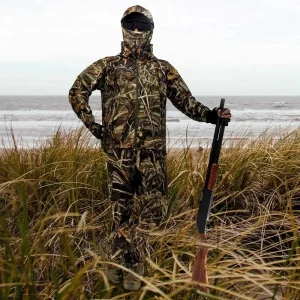 Veste résistante avec motif camouflage pour survie