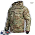 Veste tactique chaude en coton pour équipements de survie