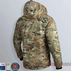 Veste tactique résistante et thermique en coton