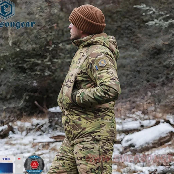 Veste en coton, idéale pour la survie en nature