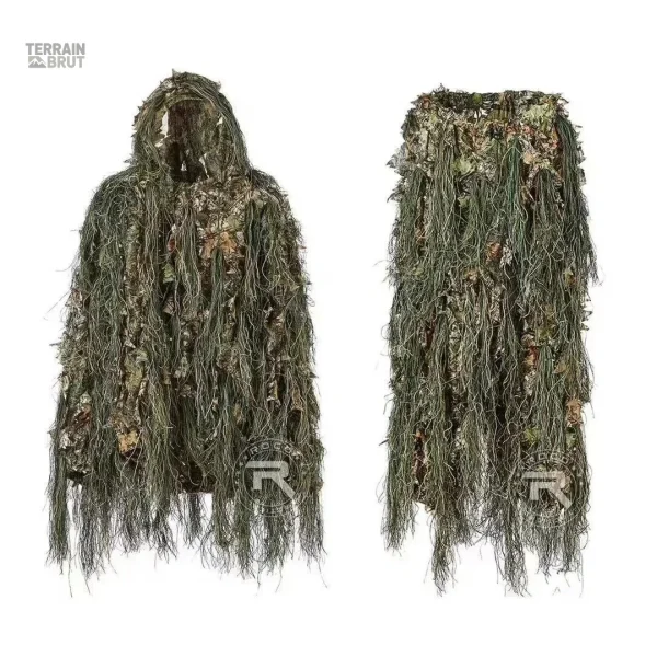 Tenue ghillie pour un camouflage optimal lors de la chasse